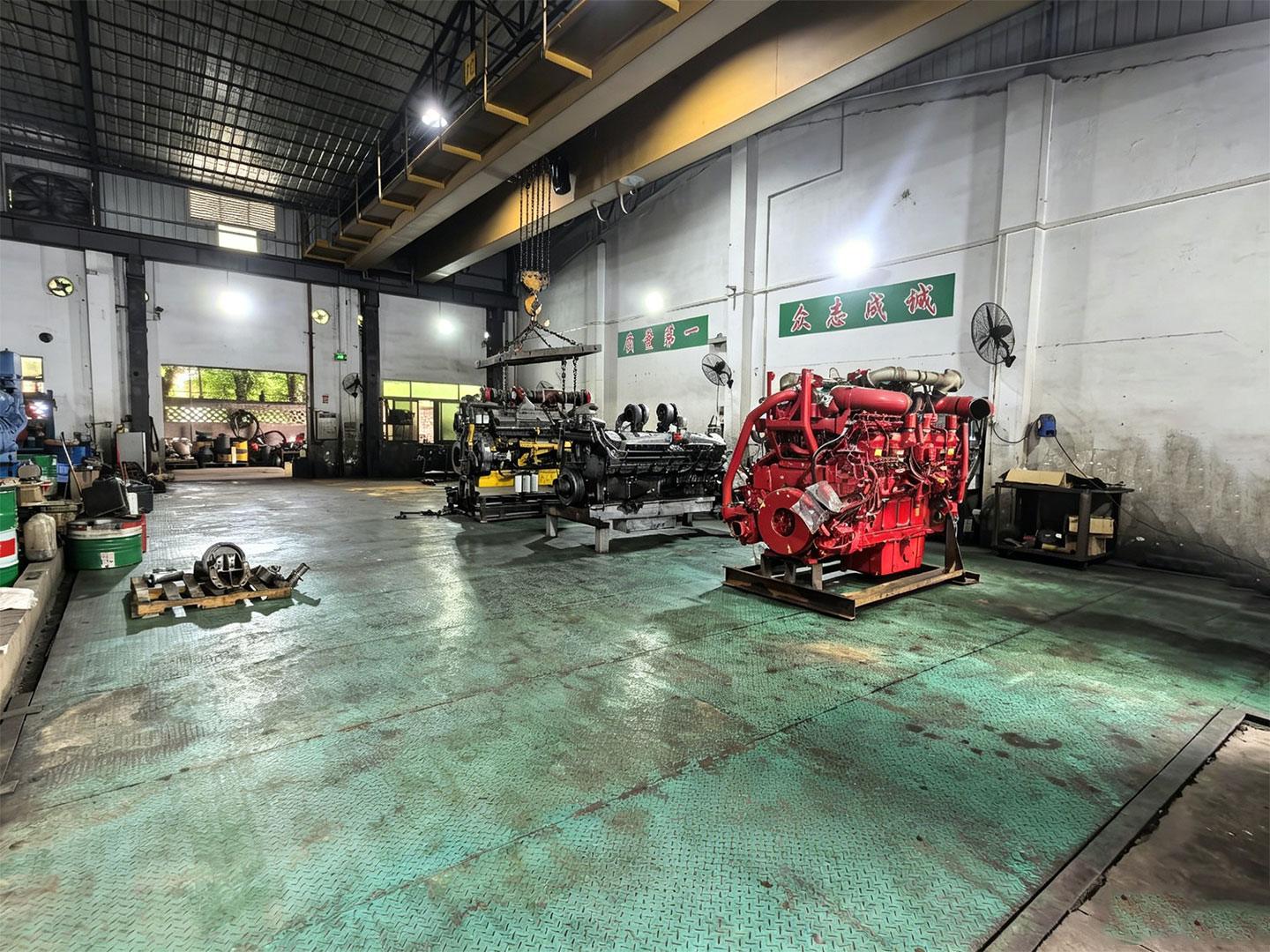 HXH Power generator repair and service area