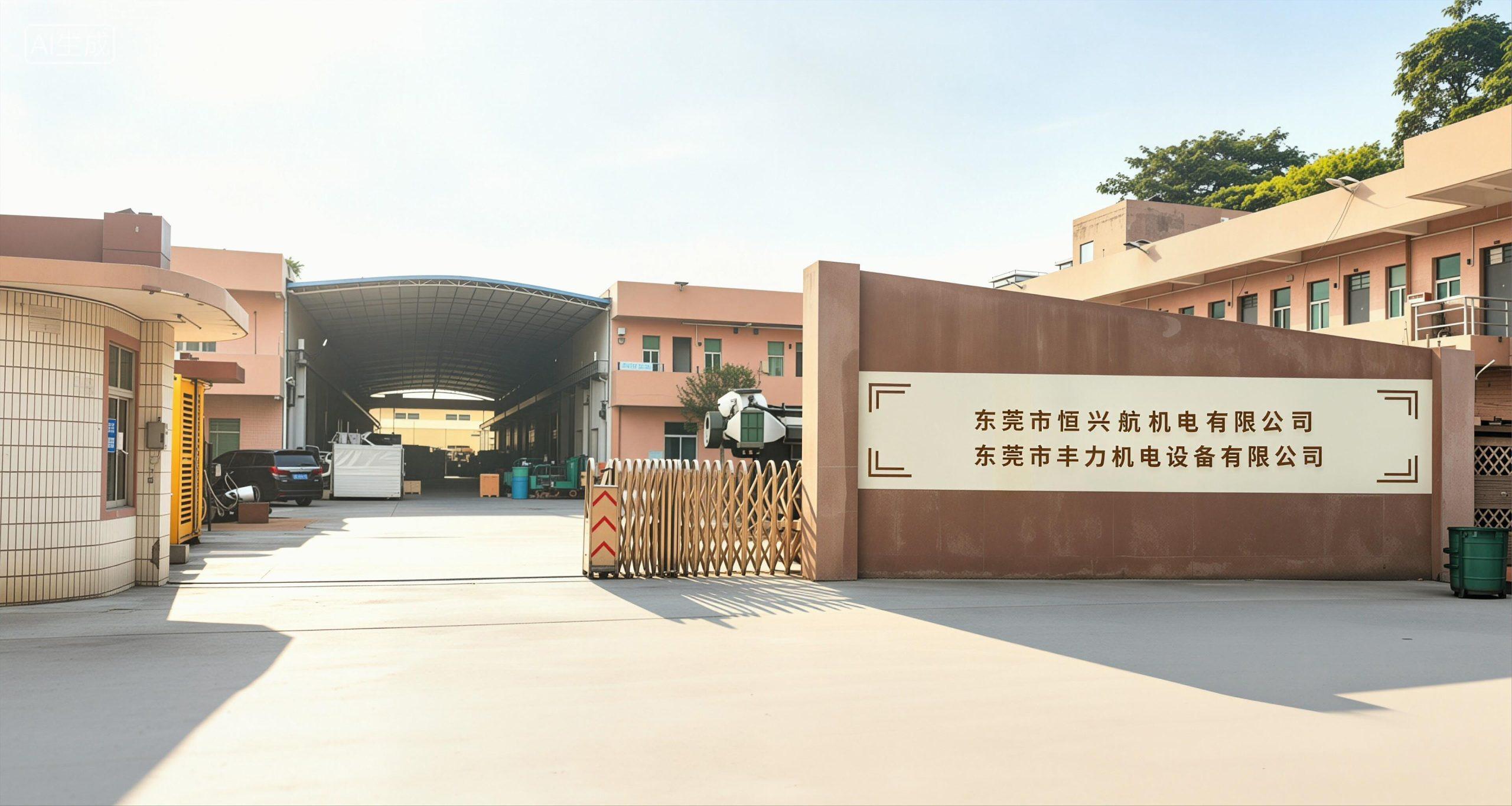 HengXingHang factory entrance in Dongguan